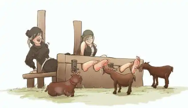 在西汉时期,也有一种奇特的刑罚,名为"笑刑",受刑者的腋窝,脚心等部位