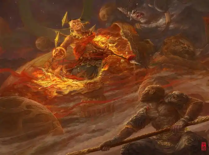 暗黑西游记(暗黑西游记插画)