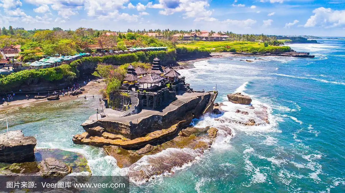 海神庙,巴厘岛,寺庙,海洋,印度尼西亚