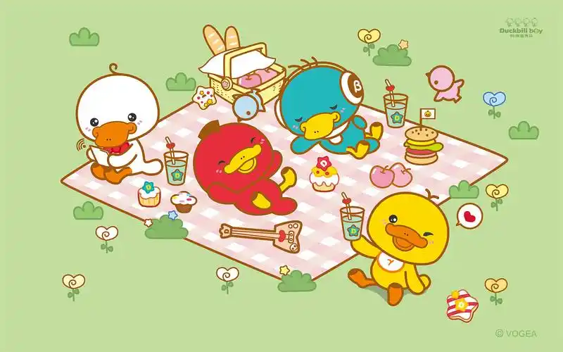 鸭嘴兽男孩萌版可爱壁纸电脑壁纸iphone壁纸ipad壁纸安卓壁纸等