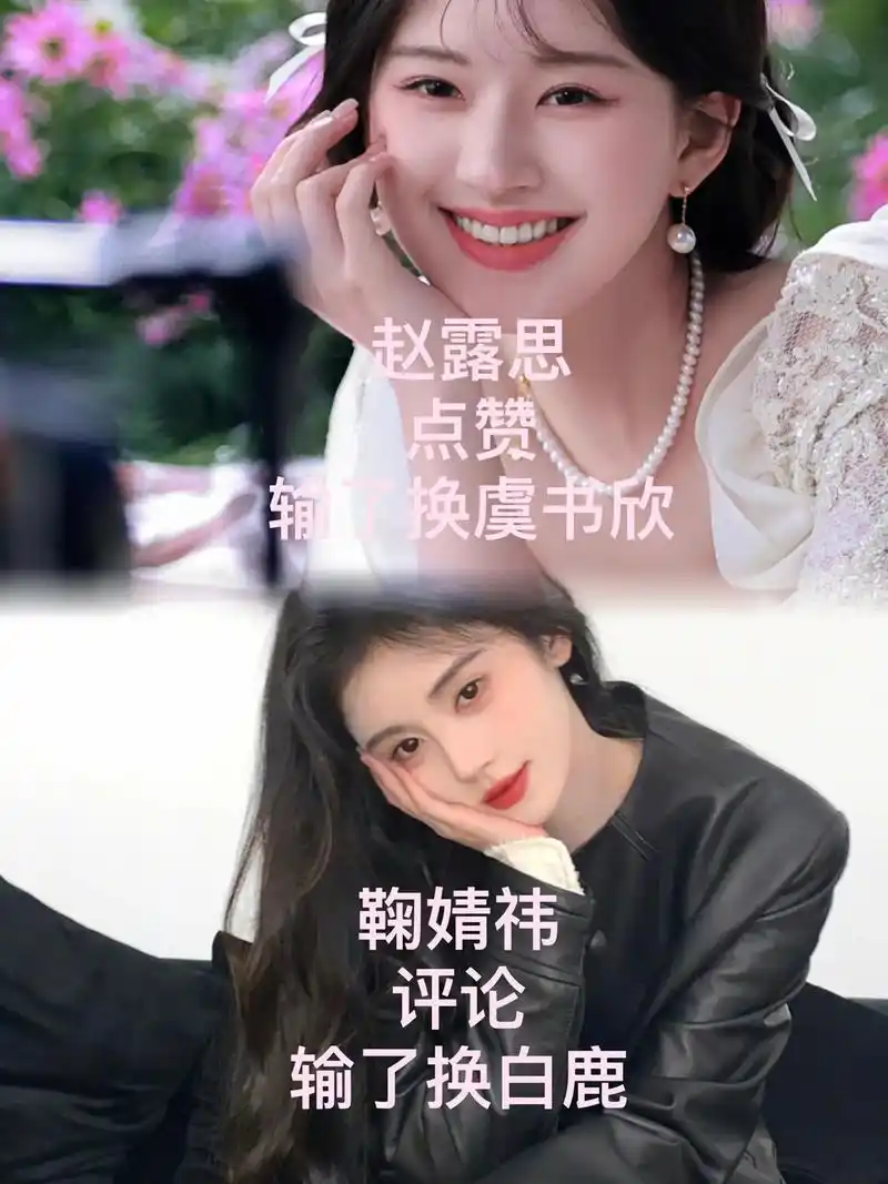 赵露思vs鞠婧祎(无引战)#鞠婧祎 #赵露思 #向全世界安利 - 抖音