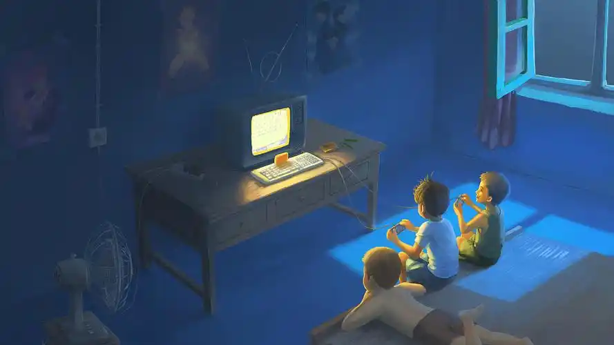 童年回忆 壁纸福利 明信片