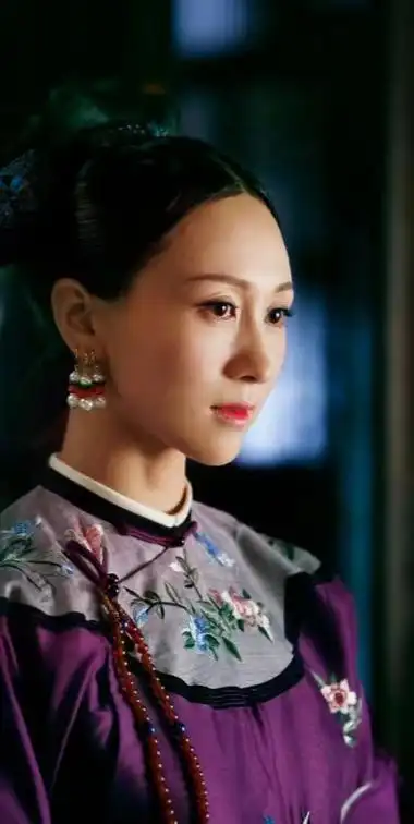 延禧攻略愉妃近照##40岁练练身材