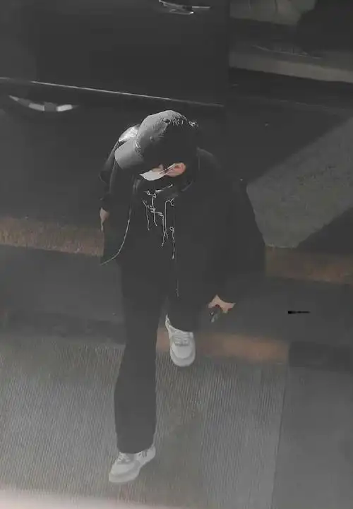 刘耀文机场全黑造型饭拍