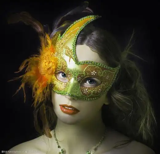 关键词:带黄色面具的美女图片素材 黄色 面具 美女 女人 外国女人