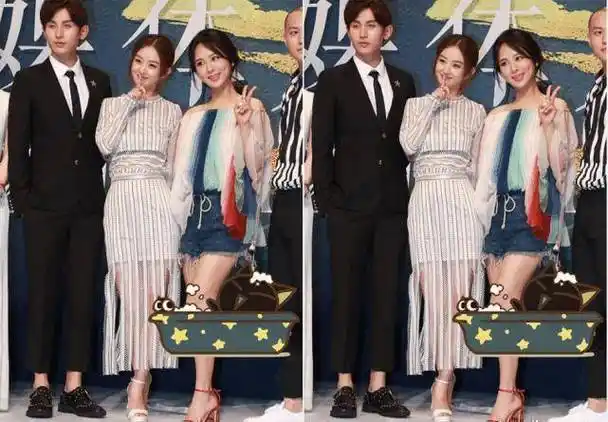 赵丽颖165cm,杨紫167cm,当两人站一起,差距全在腿上!_人气_身高_女神