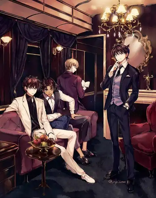 名侦探柯南四大美男