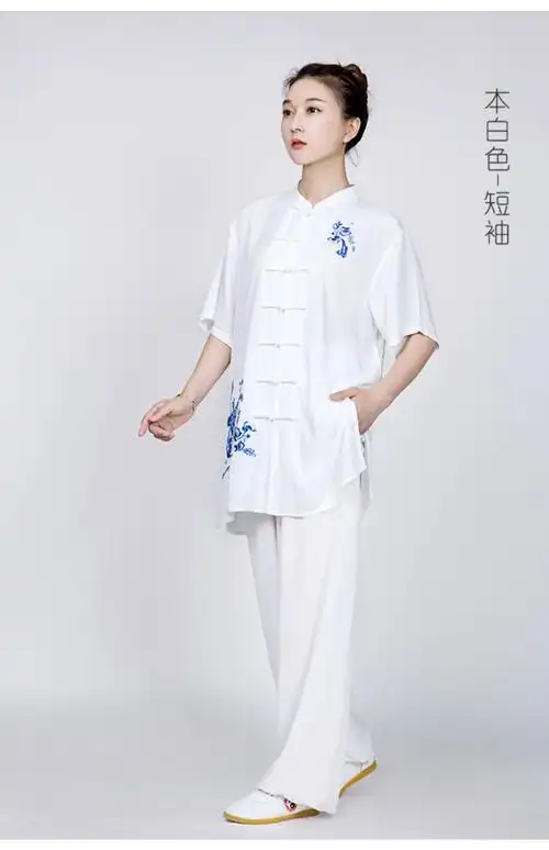 新款飘逸夏季亚麻棉麻夏天服装太极拳练功服薄短袖枚红色开衫长袖xs