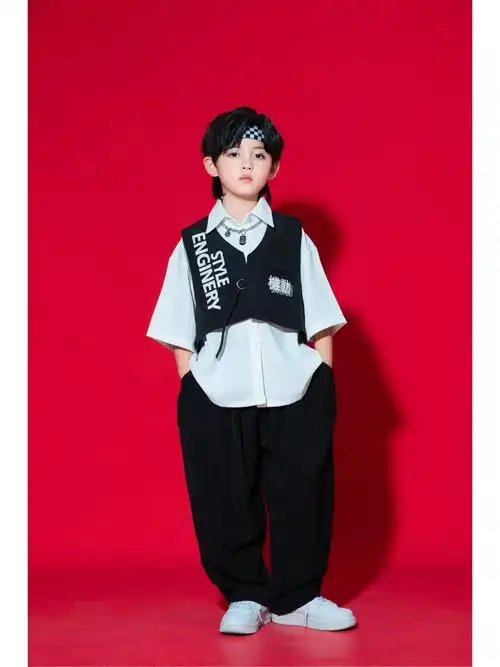 童模  #男童发型  #骗你生儿子  #街舞男孩  #街舞穿搭  #王一博这就