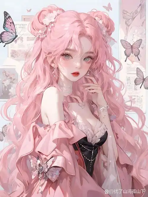 96卷手机壁纸 | 粉色系·全粉嫩嫩女孩