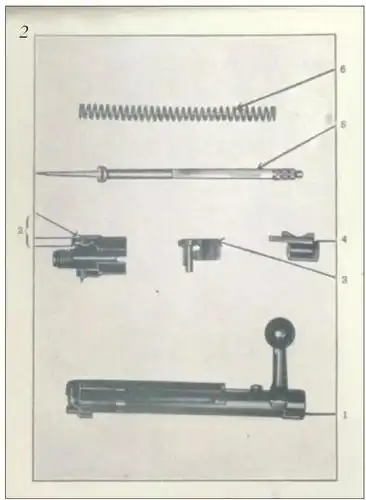 kar 98k是旋转后拉式枪机步枪.