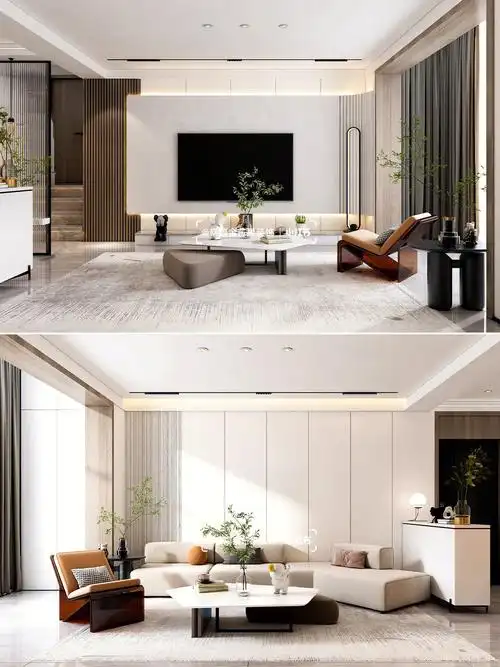 昆明装修丨2021流行的无主灯设计客厅好美