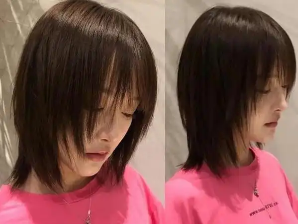 层次感的直短发