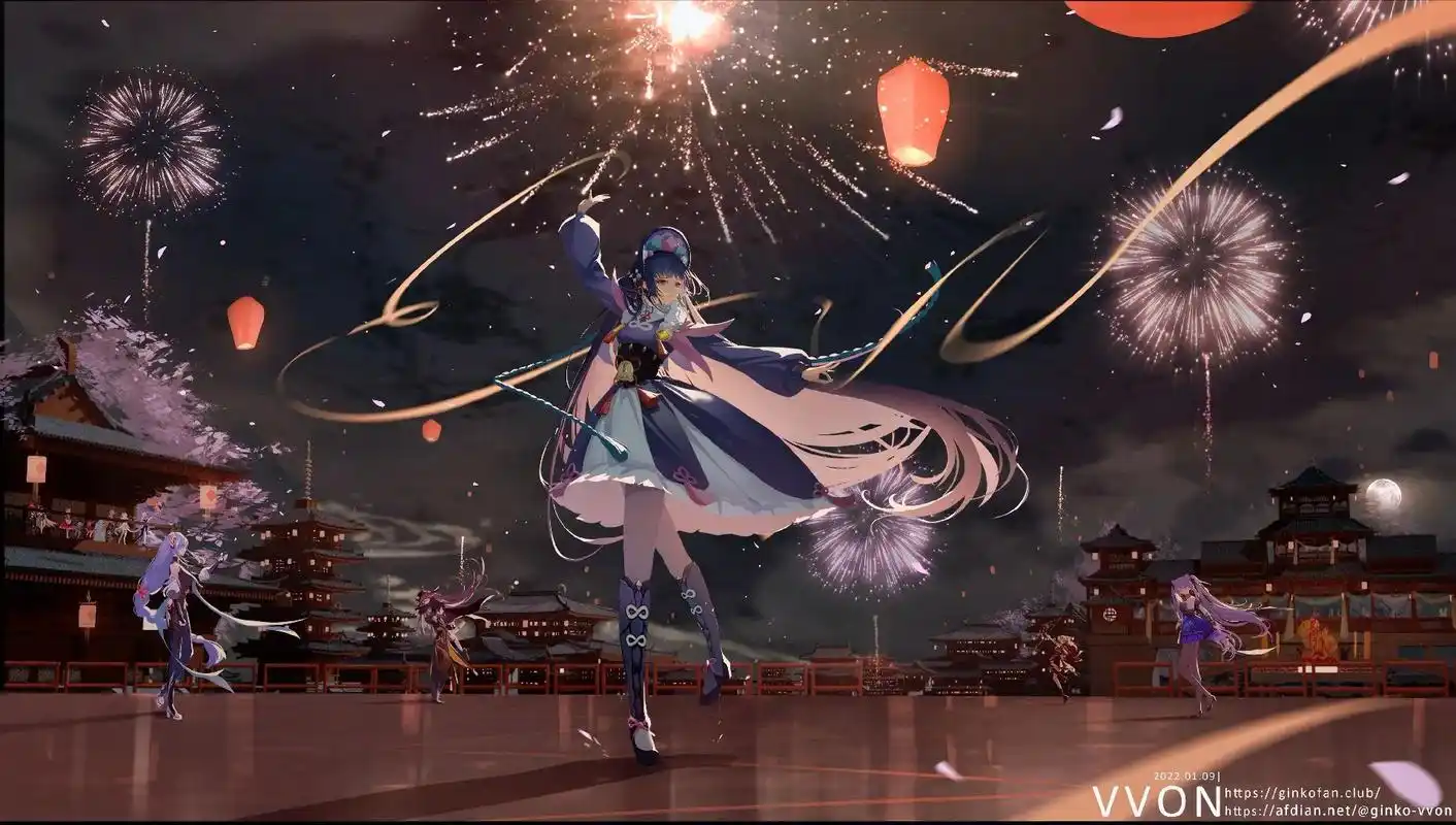 虚空鼓动劫火高扬 #壁纸分享 #原神 #不一样的幽静 #抖 - 抖音