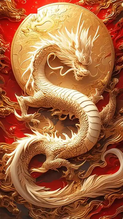 炫彩龙舞迎新春 海报新闻给您送高清龙壁纸啦_吉祥_元素_象征