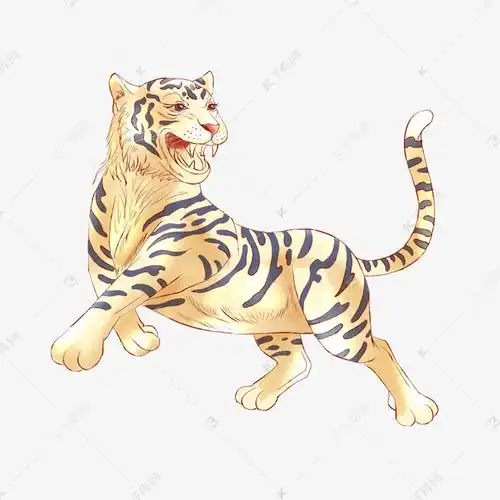 千库网商用版权素材(图片编号:92720)       虎年虎跃猛虎素材2021-09