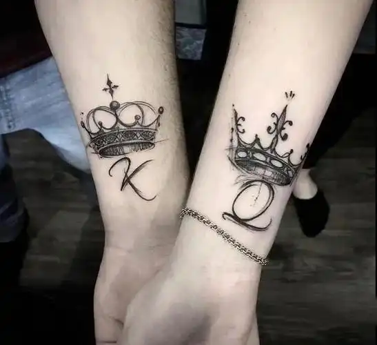 把爱情留在皮肤上的情侣纹身图片9张