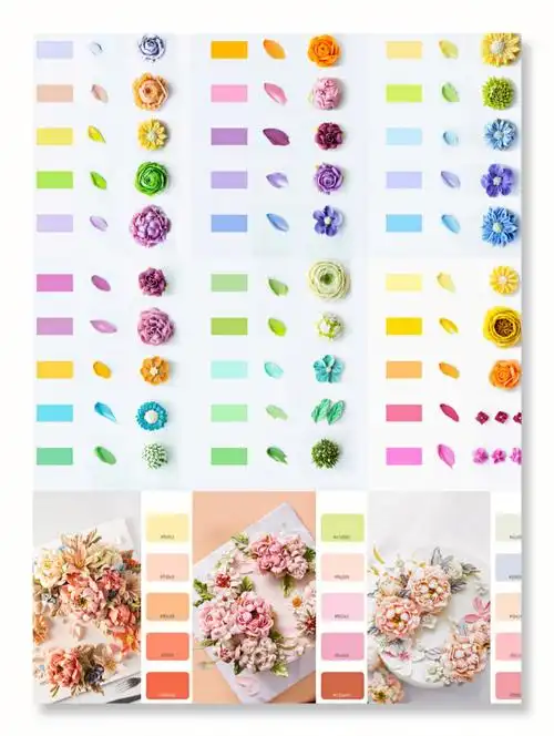 奶油调色6大简约色系奶油调色78快收藏