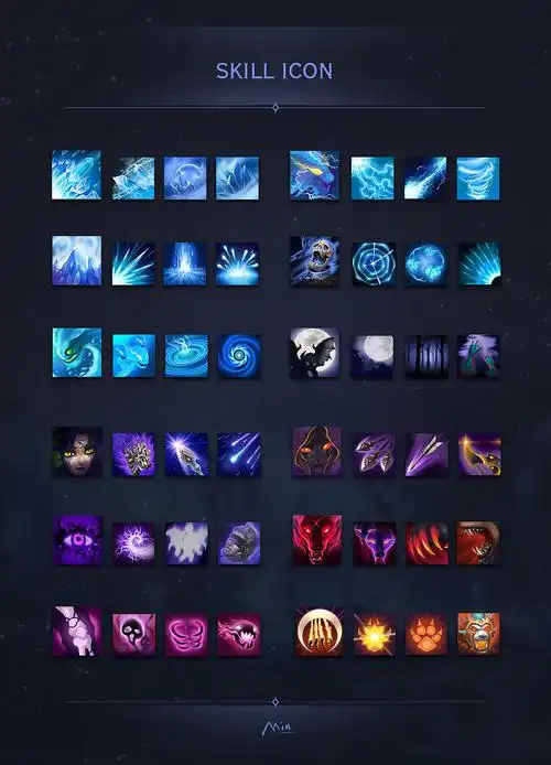 游戏技能icon - 原创作品 - 站酷(zcool)