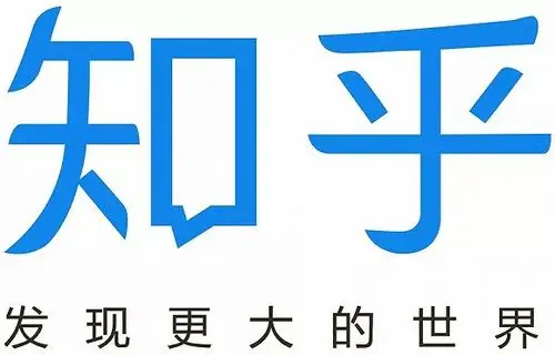 知乎logo图片_黑白的logo