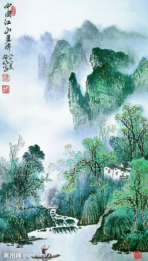 精美山水画欣赏
