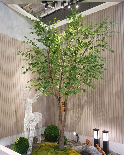 仿真树日本吊钟假树马醉木大型室内绿植落地橱窗造景装饰摆件15米高