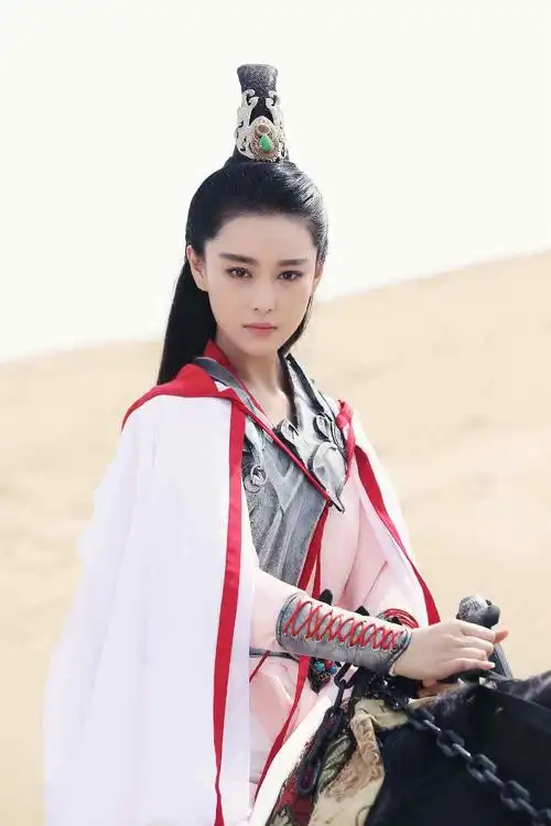 张馨予《新边城浪子》剧照手机壁纸