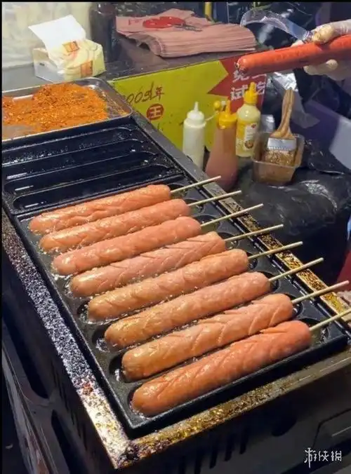 烧烤|小摊|摆摊|小红书|韩式烤肠_网易订阅