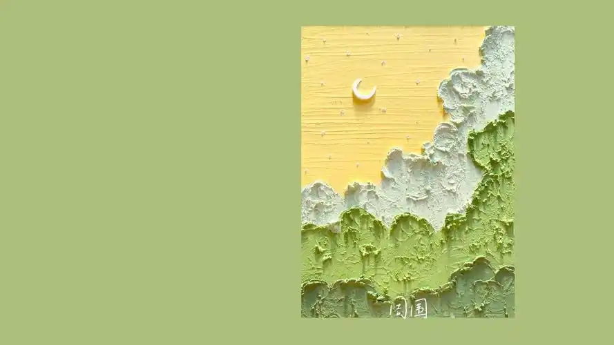 油画风格的ipad电脑壁纸太好看了