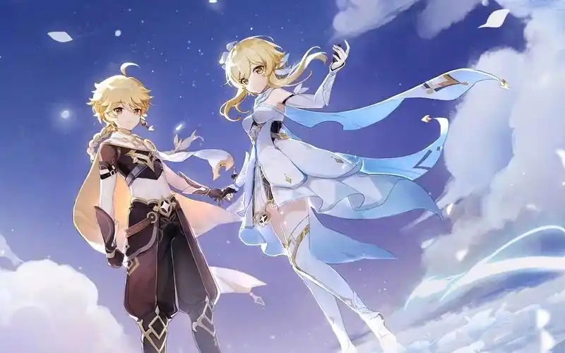 【原神】【空&荧】"我不再迷茫,思念是唯一的行囊"