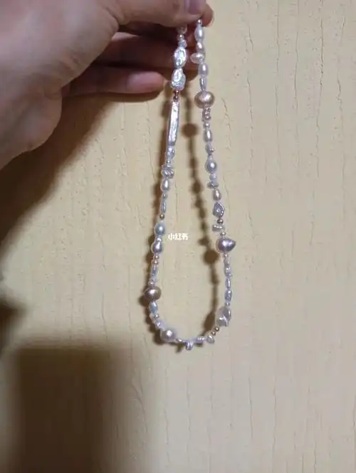 珍珠混搭设计感项链