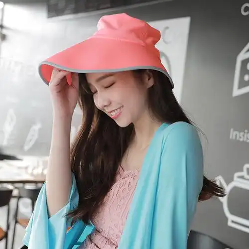 2way造型标语圆筒帽 红色