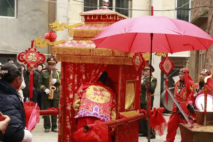 古今缘中式婚轿