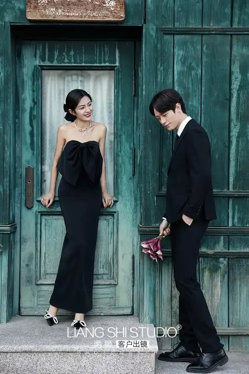 外景婚纱照爱斐堡客片分享复古城堡系列