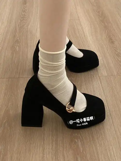 气质绝了60是民国大小姐的玛丽珍高跟鞋