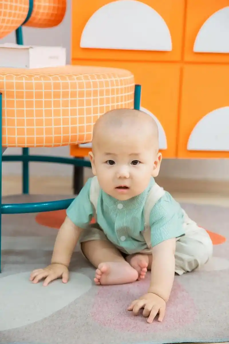 宝宝写真 #人类幼崽可爱视频 弟弟周岁照#孩子们的笑容 # - 抖音