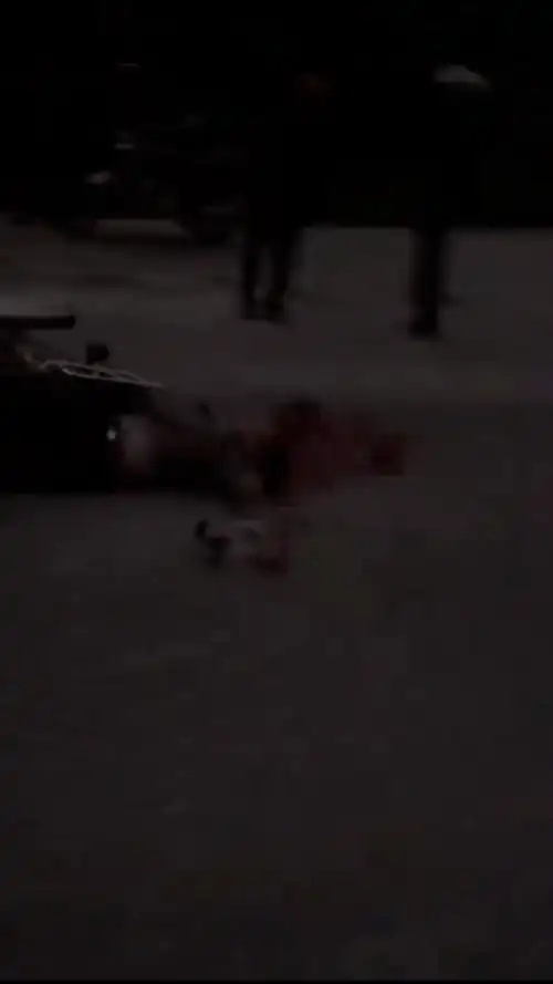 桂林某地一司机走夜路突发车祸,脑浆迸裂,当场身亡!