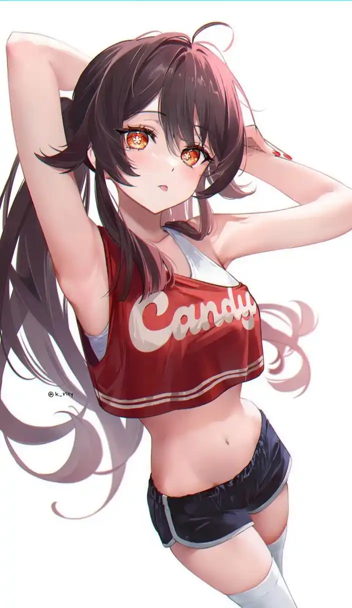 二次元# #原神# 吐舌头的胡桃,好可爱啊[舔屏]