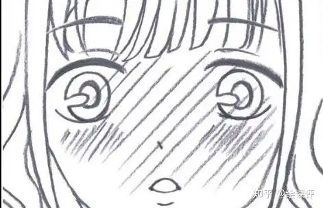 板绘教程动漫害羞的表情怎么画人物害羞表情画法