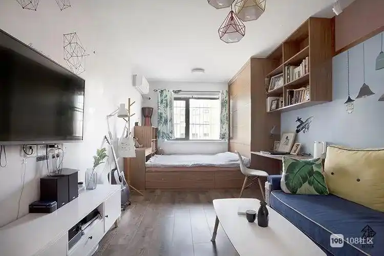 30平小户型旧房翻新改造,房子再小也是个家!