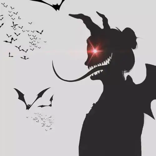 抖音恶魔姓氏头像图片