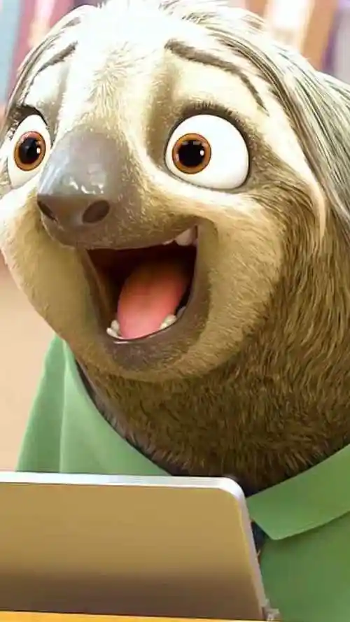 疯狂动物城:树懒的笑声好魔性,越看越觉得像极了李现?_腾讯视频
