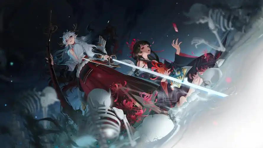 阴阳师(游戏静态壁纸) - 静态壁纸下载 - 元气壁纸