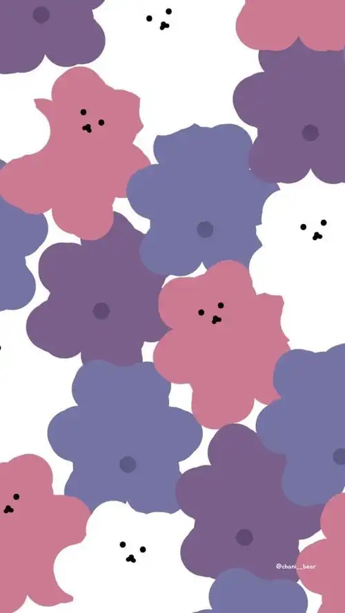 小熊软糖壁纸~手机壁纸/少女心壁纸/锁屏壁纸/可爱壁纸/卡通壁纸/无