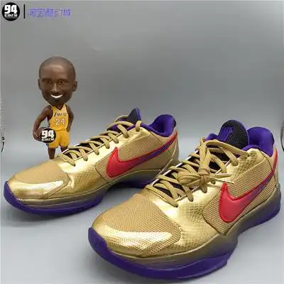undefeatednikekobe科比5zk5名人堂紫金da6809700篮球鞋