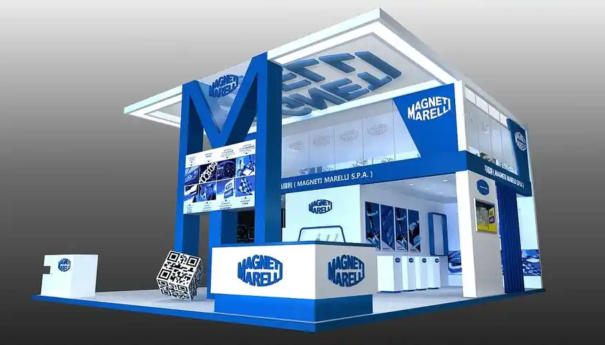 马瑞利特装展台设计&1:50模型