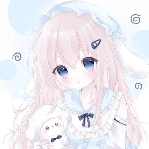 高清软萌动漫女头_侵权_网络_图片