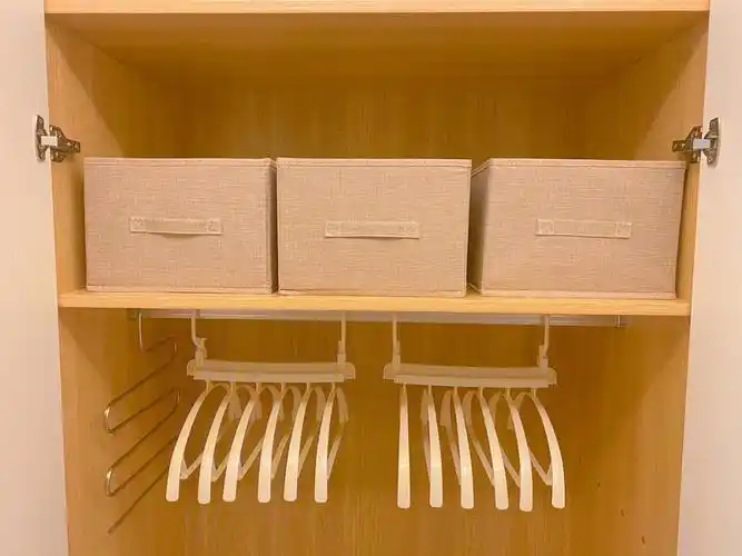 衣橱内收纳收纳篮衣架