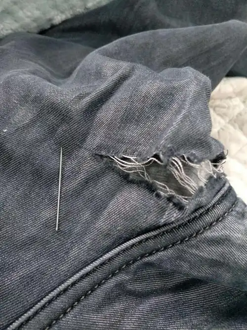 妈妈教我缝裤子