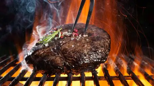 大块烤肉图片,高清图片,电脑桌面-壁纸族